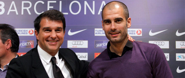 Guardiola político, Guardiola president