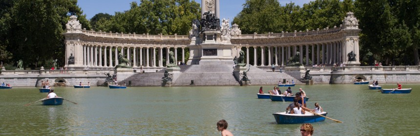 Carpas estanque del Retiro